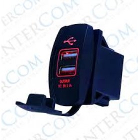 IC-266C-3 MARİN TİP İKİLİ USB 5V/3.1A